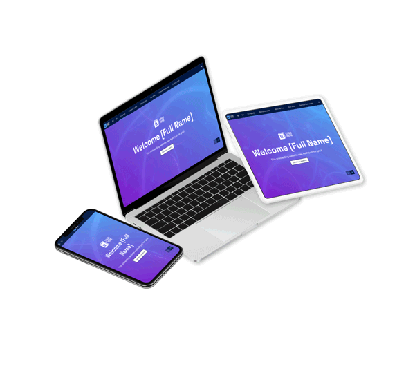 Responsive content across desktop, tablet and mobile